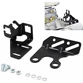 Throttle Kickdown Transmission Cable Bracket for Chevrolet 265-400 SBC and 396-454 BBC 8031 (Black)