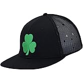 St Patricks Day Green Shamrock Trucker Hat, Ireland Irish Men Women Clover Baseball Cap, Gifts for Dad Mom Grandpa Grandma