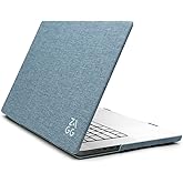 ZAGG MacBook Protection MacBook Pro 14-inch M4/M3/M2/M1 Case - Fabric Finish, Two-Piece Hard Shell Snap-on Cover, Lightweight, Durable, Scratch-Resistant, Non-Slip Rubberized Grips, Navy Blue