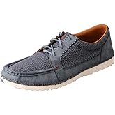 Twisted X Men's Cowboy Style Casual Hooey Loper Shoes, Light Grey