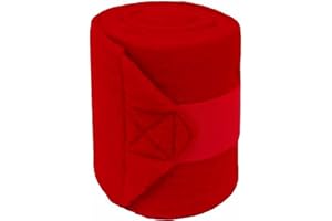 MUSTANG 8440-A Polo Wrap, Red, 9 ft