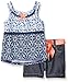 Little Lass Girls' 2 Piece Short Set Crochet Trim