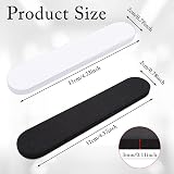 Prasacco Hat Size Reducer 24 Inserts Black White 3mm Foam Sizer Tape view 2