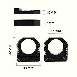 USTPO Motorcycle Rear Axle Block 2pcs Chain