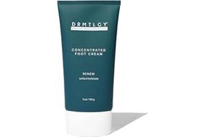 DRMTLGY Concentrated Foot Cream for Dry Cracked Heels - Heel Cream & Foot Lotion for Dry Cracked Feet -Dry Feet Treatment for Women & Men