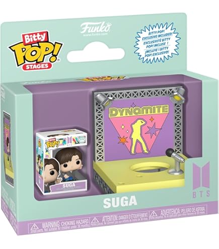 Amazon.com: Funko BTS Suga Solo Agust D Haegeum + ToyBop Protector