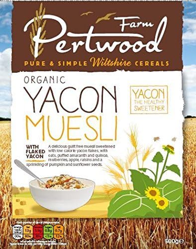 The Pertwood Farm Yacon Muesli 500g (Pack of 2)