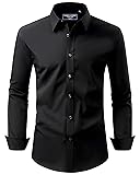 Alimens & Gentle Men's Dress Shirt Regular Fit