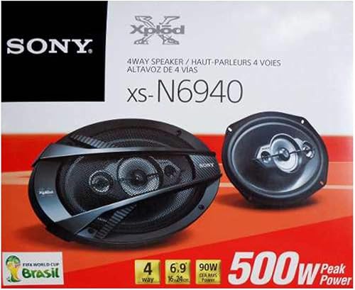 XS-N6940 4-Way Sony Xplod Speakers (6 x 