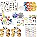 Puppy Paw Party Favors Dog Paw Pup Party Birthday Favors 132 Pc Huge Value Bundle Includes Treat Box and 10 Party Favors each for 12 kids