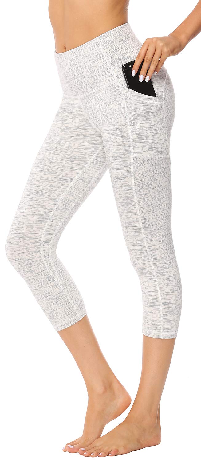 AFITNE High Waist Yoga Capri Leggings 
