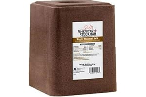 North American Salt 41018 Big 6 Trace Silver Mineral Pet Supplement, 50-Pound