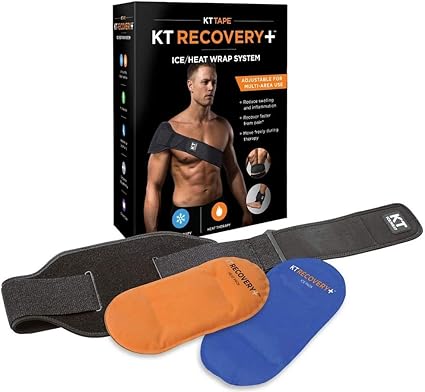 Amazon Com Kt Tape Recovery Compression Pad Therapy System Heating Ice Pack Adjustable Wrap For Pain Relief Health Personal Care