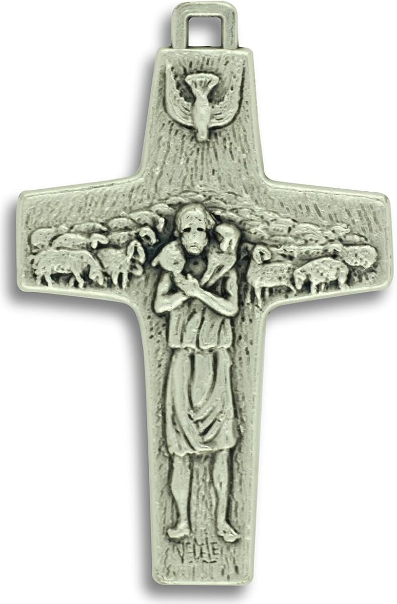 Gifts catholique, INC. LG 5,1 cm Officielle Pape François Croix Crucifix Antonio Vedele Gifts catholique, INC. LG 5,1 cm Officielle Pape François Croix Crucifix Antonio Vedele