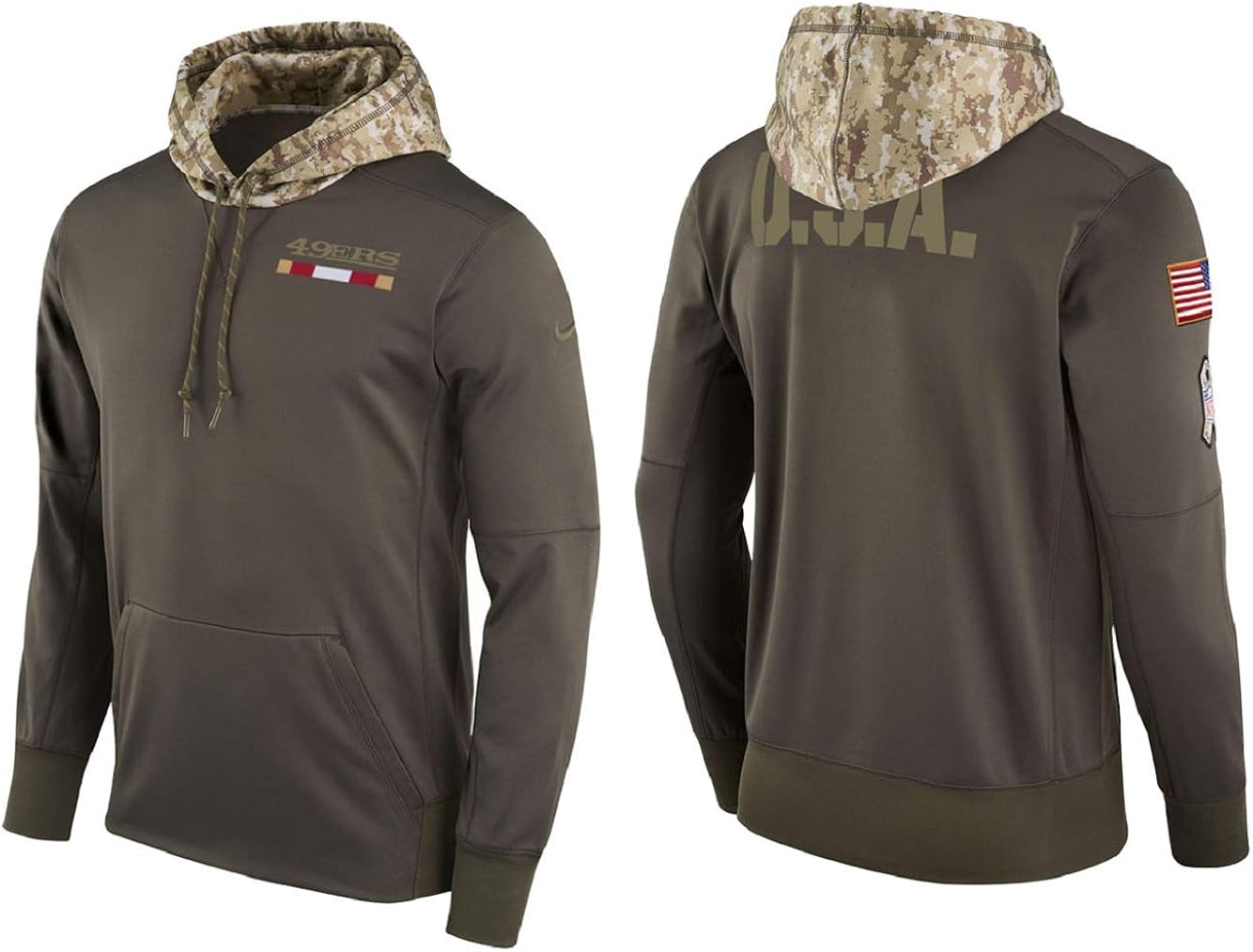 nike 49ers salute to service hoodie
