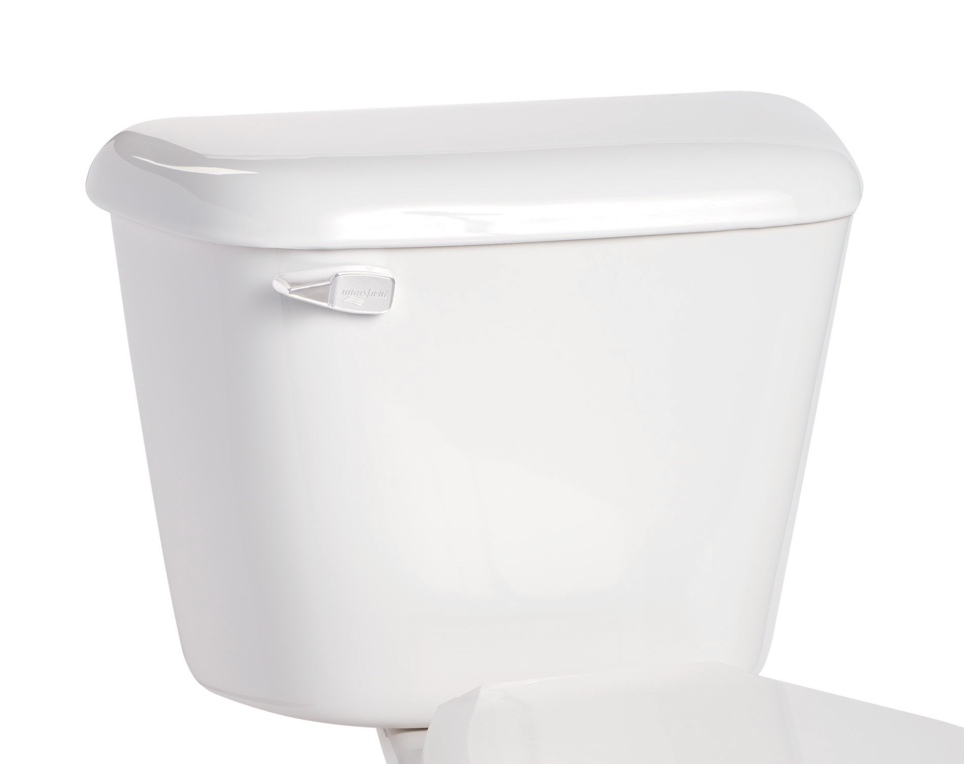 Photo 1 of **MAJOR DAMAGE**
MANSFIELD PLUMBING PRODUCTS 3173 Alto Toilet Tank & Lid, White