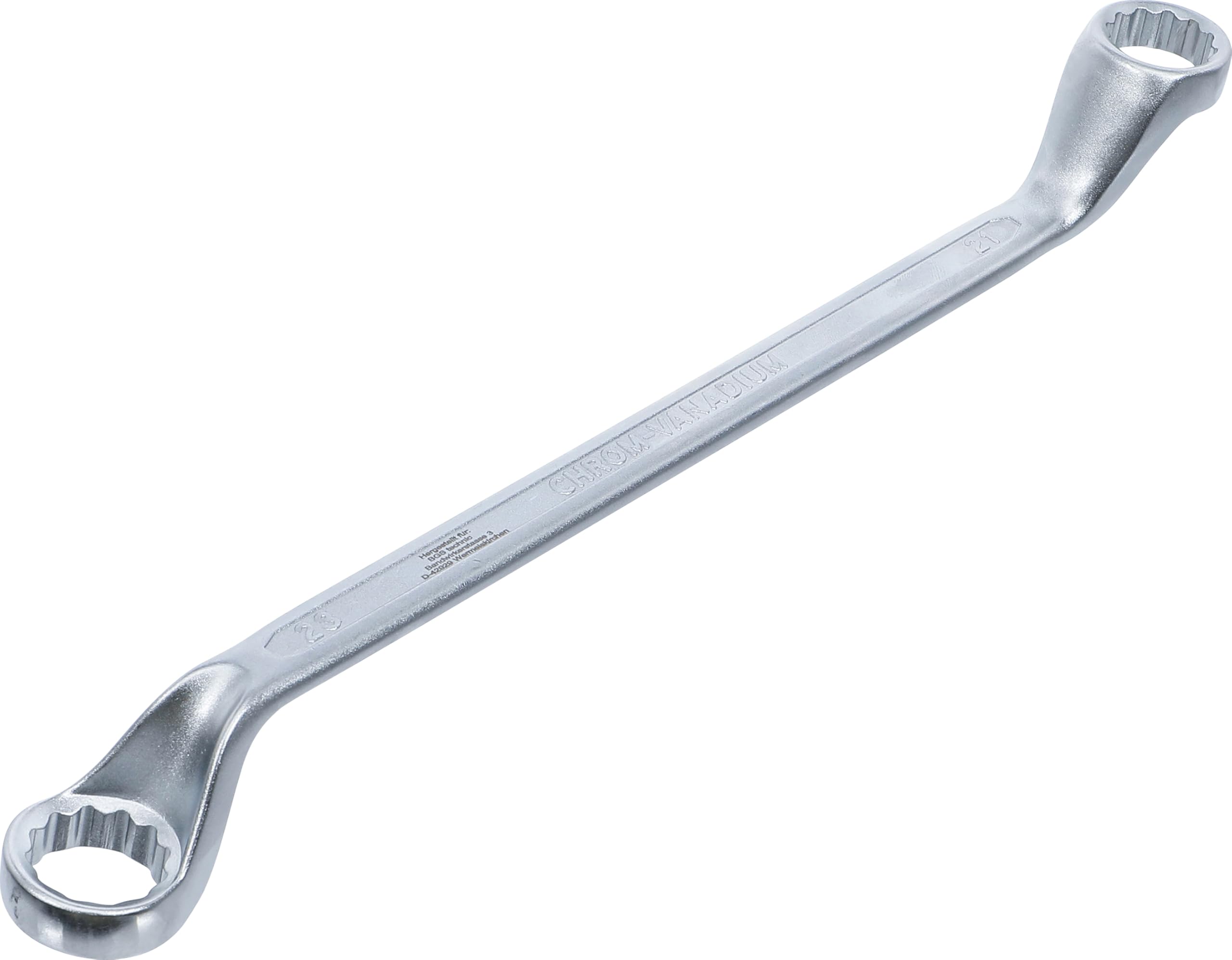 BGS 30221 | Double Ring Spanner | deep offset ends | 21 x 23 mm