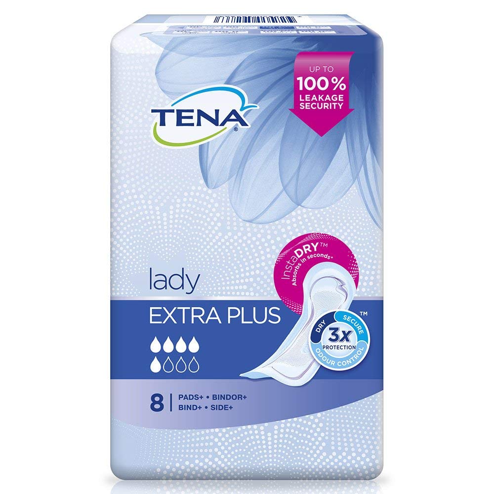 TENA Lady Extra Plus - 903 ml - Pack of 8