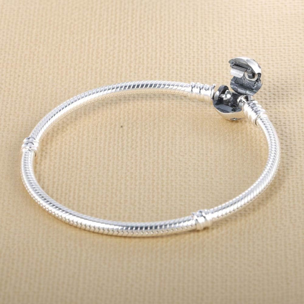 925 sterling silver bracelet female charm beaded bracelet jewelry for