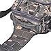 Fiblink Fishing Tackle Backpack Water-resistant Fishing Bag Fishing Storage Pack with Rod & Gear Holder (Digital Camouflage)