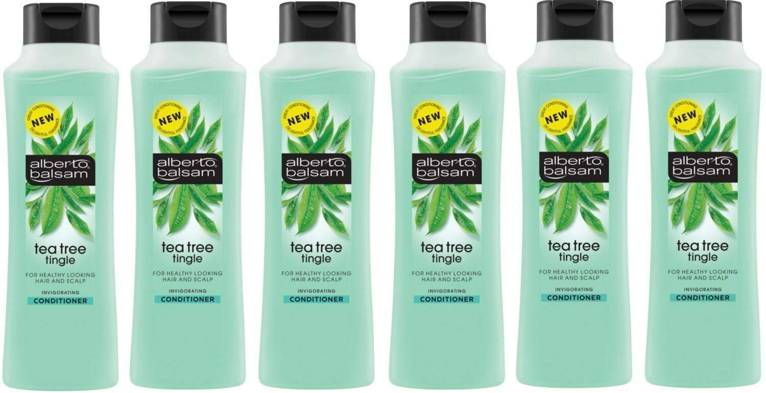 Alberto Balsam Tea Tree Tingle Conditioner, 350ml (Case of 6)