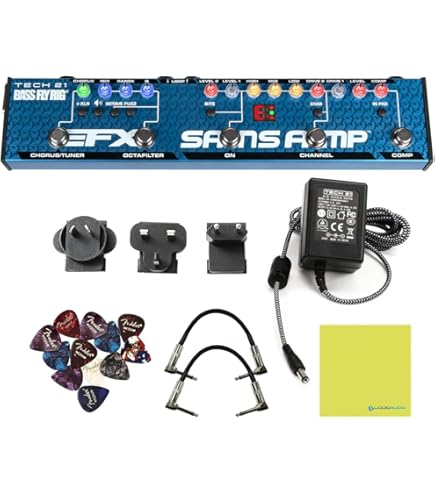 Amazon.com: Tech 21 SansAmp Bass Fly Rig V2 Pedal : Musical