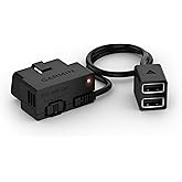 Garmin Constant Power Cable, Compatible with Garmin Dash Cam, Fits Vehicle's OBD-II Port for Power Even When Parked and Turne