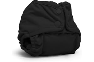 Kanga Care Rumparooz Double Leg Gusset Reusable Cloth Diaper Cover Newborn Snap | Phantom 4-15 lbs