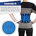 Medi-Gear Back Brace - Lumbar Support Belt for Lower Back Pain - Medical Grade Posture Corrector and Stabilizer with Dual Adjustable Straps
