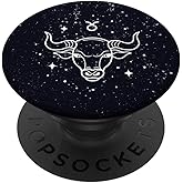 Taurus - Cool Astrological Horoscope Zodiac Sign PopSockets Swappable PopGrip