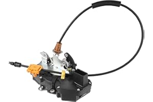 X AUTOHAUX Replacement Front Left Driver Side Power Door Lock Actuator Motor with Cable for Chevrolet Silverado 1500 2500 3500 2010-2013 for GMC Sierra Door Latch Actuator No.22862026