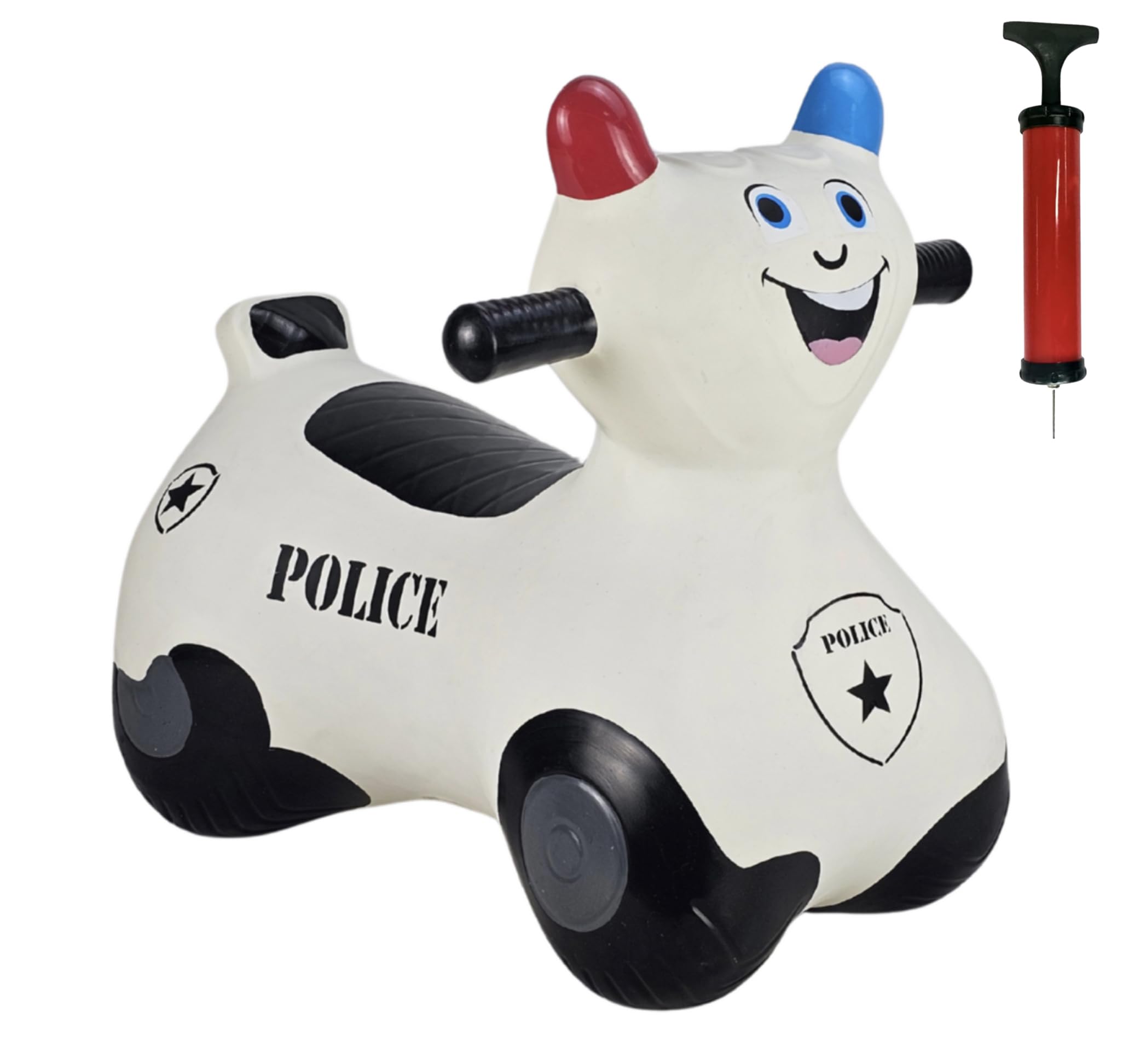 Happy Hopperz Police Bike (White) โ image 1