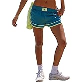 Free People Women's Varsity Blue Shorts