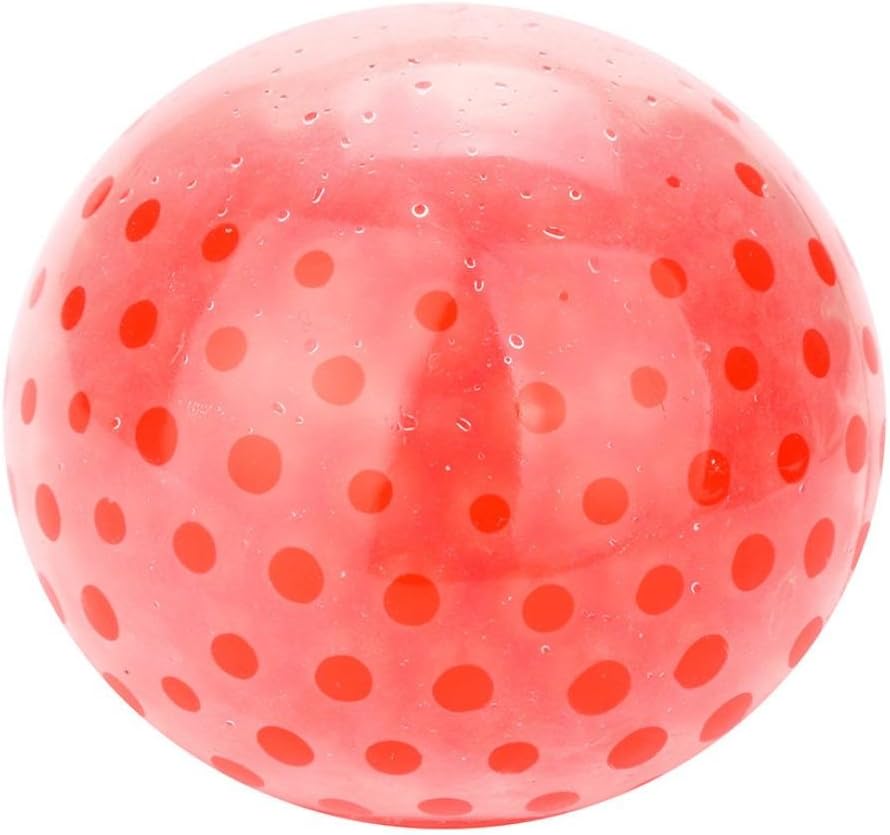 red stress ball