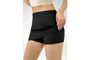 Womens High Waist Bodycon Pencil Wool Mini Skirts with Shorts 2026 Sports Daily Going Out Fashion Y2k Women Clothing