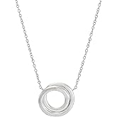 Silpada 'Karma Swirl' Pendant Necklace in Sterling Silver, 18" + 2"