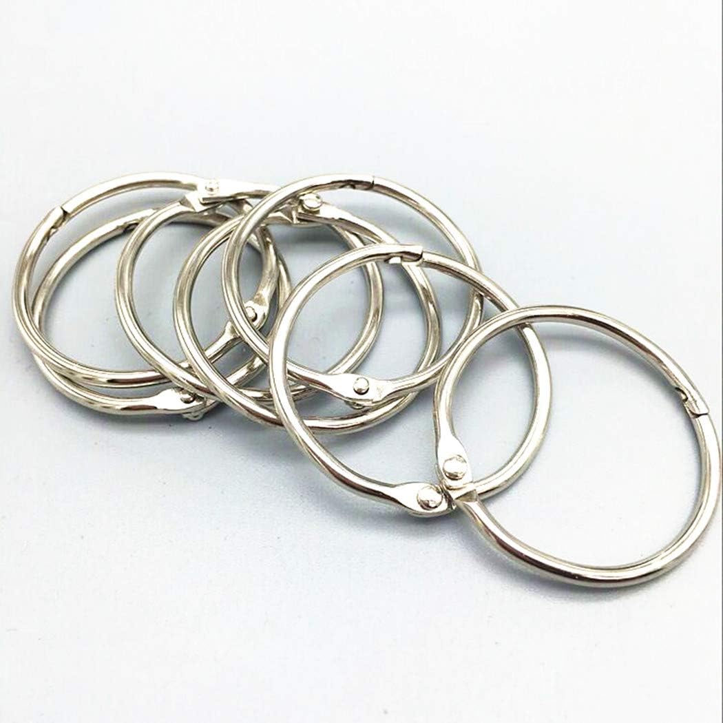 Amazon.com : 3.5 Inch Loose Leaf Binder Rings Large Book Rings, Extra ...