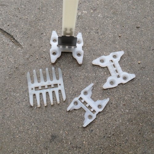 MLT Leveling System, 250 Porcelain Base Plates