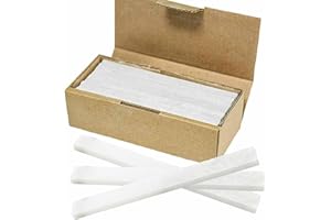 LinamHoz 18 pcs Soapstone Pencil Pack, Flat White Pens for Making Removable Markings on Steel Cast Iron