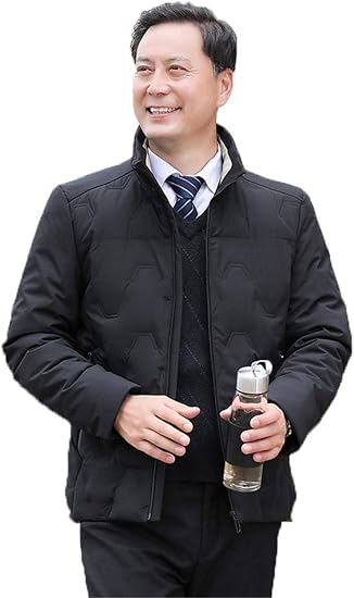 Amazon Co Jp ダウンジャケット ダックダウン ショート丈 防寒 暖かい 通勤 ビジネス カジュアル ファッション メンズ 服 ファッション小物