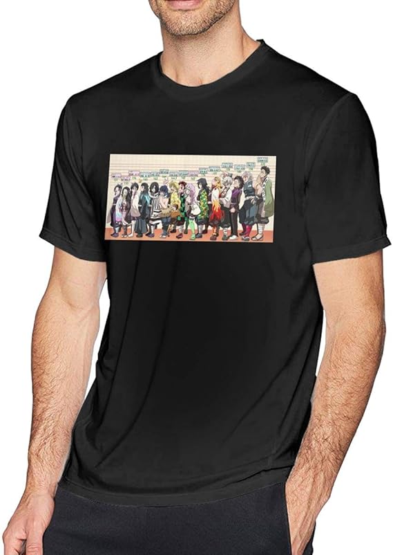 Amazon Co Jp メンズ Tシャツ 半袖 夏服 アニメプリント 鬼滅 キャラクターの高さ コットン 通学 誕生日プレゼント 記念シャツ おしゃれティーシャツ アニメのtシャツ ギフト 大人用 学生用 服 ファッション小物