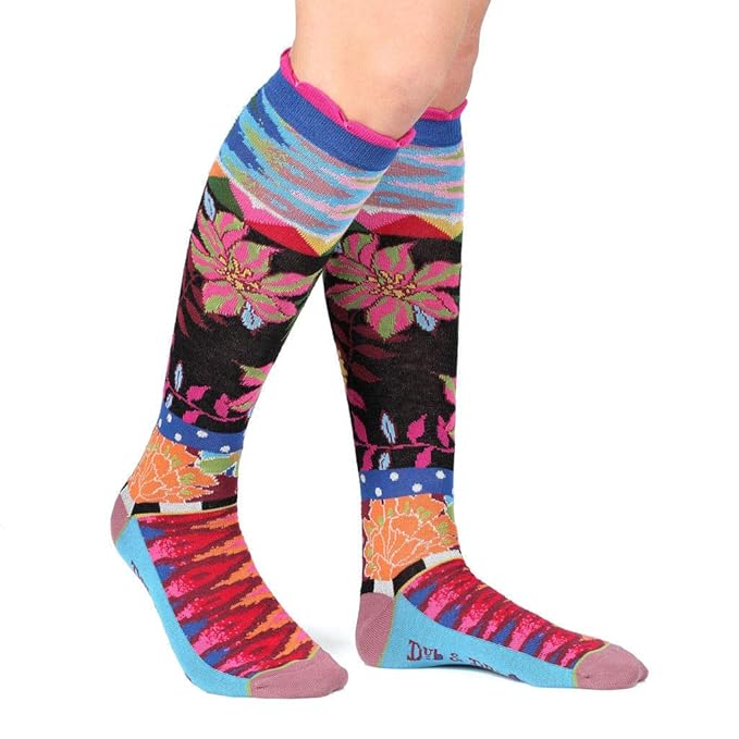 Dub Drino France Ladies Knee High Socks Made In Italy