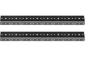 Reliable Hardware Company RH-6-SRR-A Rack Rail, Black