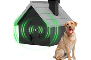 Mimo Style Anti Barking Device for Dogs, Ultrasonic Dog Bark Deterrent Devices, Dog Barking Silencer up to 50 FT, Dog Barking Control Device, Bark Box Indoor Outdoor for Dogs Training & Behavior Aids