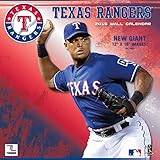 Turner Texas Rangers 2016 Team Wall Calendar, September 2015 - December 2016, 12 x 12