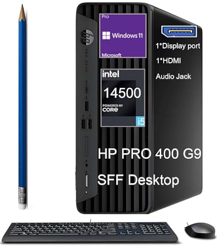 Amazon.com: HP ProDesk 400 G9 SFF Business Desktop PC, Intel Core