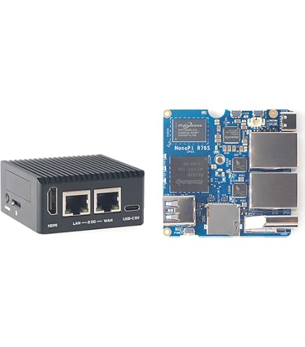 Amazon.com: NanoPi R76S Mini Router, RK3576 Octa-Core SoC with AI