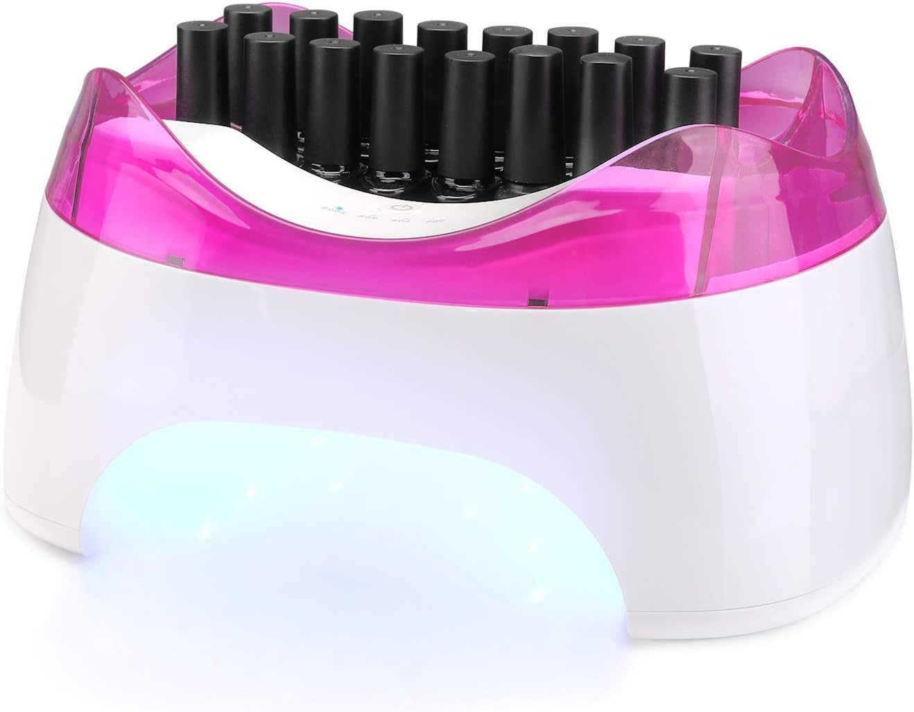 2 in 1 Nail Lamp with Storage Function, KEDSUM 36W Nail Dryer with 4 Timer Setting and Auto Sensor for LED/UV Gel Polish
