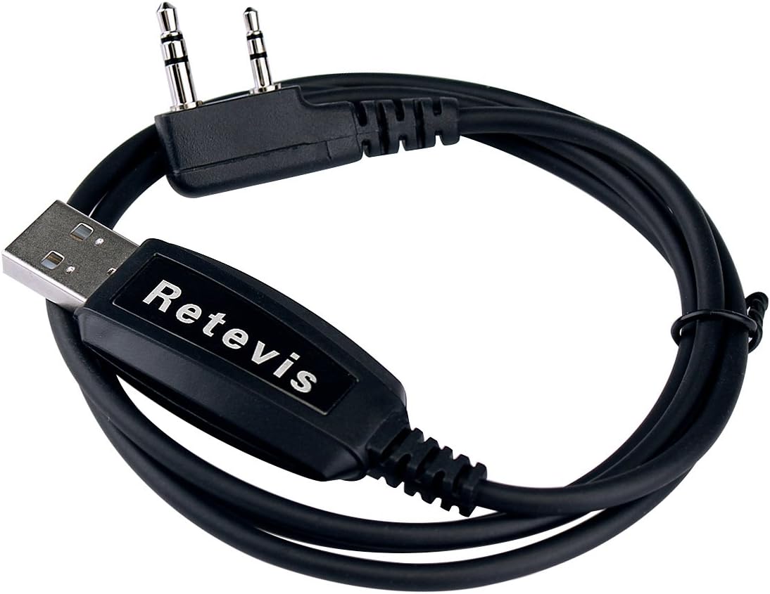 Retevis Walkie Talkie USB Programming Cable Compatible with Two Way Radio RT3S RB20 TYT MD-380 MD-UV390 DMR Walkie Talkie Digital 2 Pin Radio Programming Cable (1 Pcs) - Image 5