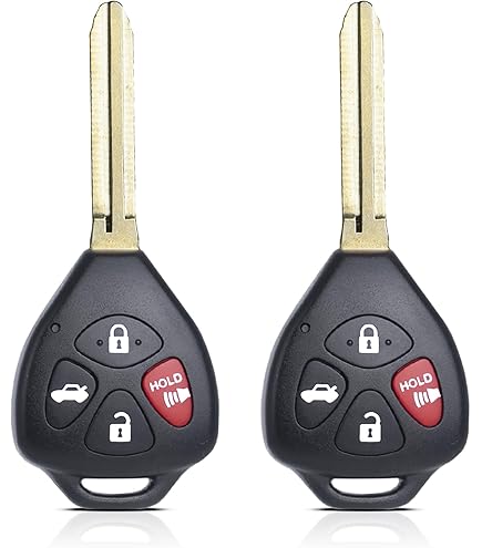 Amazon.com: MechanMagic Key Fob Remote Replacement Fits for Toyota